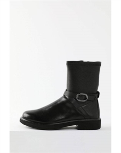 Ботинки кожаные с пряжкой Ecco