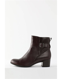 Ботинки кожаные с пряжкой Ecco