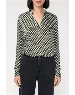 Блуза с мелким принтом More&more