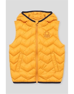 Жилет утепленный с капюшоном Benetton