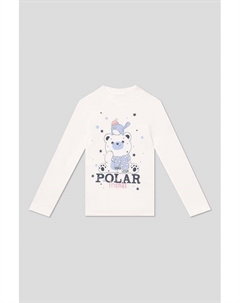 Водолазка хлопковая с принтом Ovs