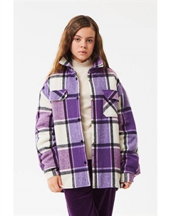 Рубашка хлопковая с карманами в клетку Смена