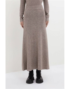 Юбка трикотажная с пайетками Belucci