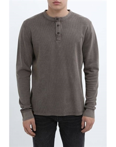 Джемпер хлопковый с воротником на пуговицах Superdry