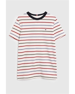 Футболка хлопковая в полоску Tommy hilfiger