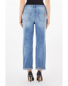 Джинсы прямого кроя Liu jo