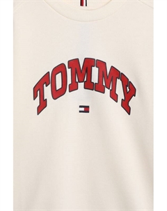Свитшот хлопковый с логотипом Tommy hilfiger