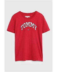Футболка хлопковая с логотипом Tommy hilfiger