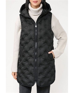 Удлиненный жилет с капюшоном Geox