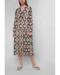 Платье с V-образным вырезом Comma,