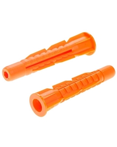 Дюбель распорный SM-38255-1000, 6х37 мм, тип U, с бортиком, 1000 штук, в пакете Starfix