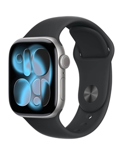 Смарт-часы Apple Watch Series 11 Aluminum GPS 42 мм серый космос M/L, спортивный ремешок