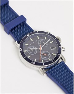 Темно синие часы Magarit 43 мм Ted baker london