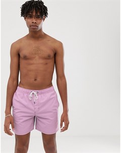 Розовые шорты для плавания с эластичным поясом Gerrard Rvca