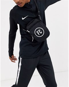 Черная сумка для авиапутешествий Nike F C Nike football
