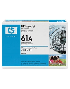 Картридж лазерный HP 61A/C8061A, черный, 6000 страниц, оригинальный для HP Hp