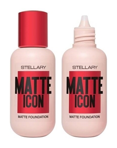 Матирующий тональный крем для лица Matte Icon Foundation Stellary