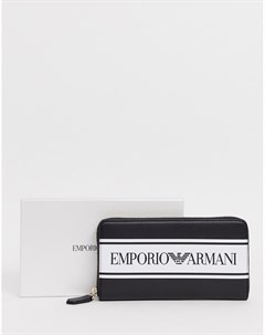 Полиуретановый кошелек на молнии Emporio armani