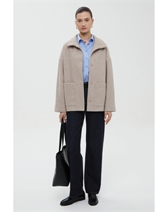 Однобортное полупальто на кнопках Finn flare