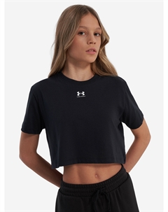 Футболка для девочек Rival, Черный Under armour
