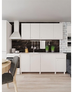 Кухонный гарнитур прямой Nobrand