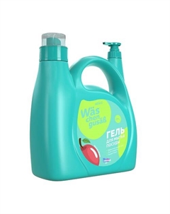 Средство гель для мытья посуды Красное Яблоко Was / ВАС 4000 More choice