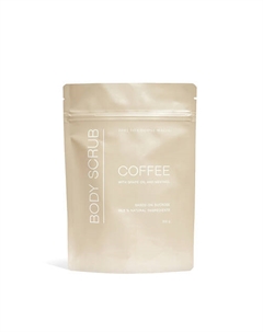 Кофейный скраб для тела с маслом виноградных косточек и ментолом Coffee 300 Time to choose magic