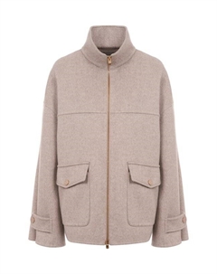 Полупальто из шерсти и кашемира Agnona