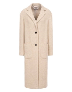 Пальто из кашемира и шелка Agnona
