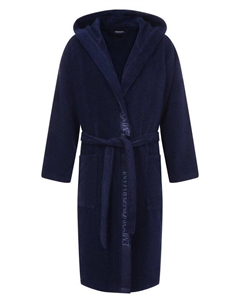 Хлопковый халат Emporio armani