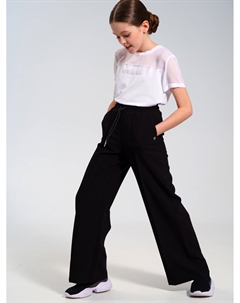 Брюки текстильные для девочек School by playtoday