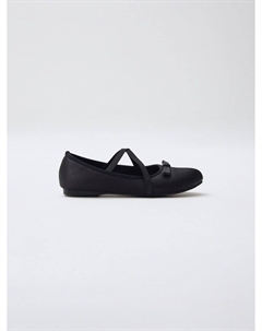 Атласные балетки для девочек Sela