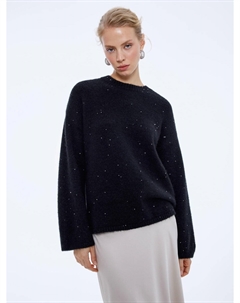 Джемпер с пайетками с содержанием шерсти Sela