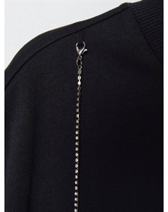 Футболка оверсайз с декоративной цепочкой для девочек Sela