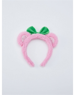 Пушистый ободок с ушками Виви для девочек Sela