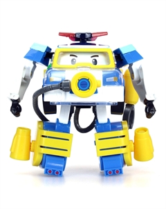 Поли трансформер с костюмом водолаза Robocar poli