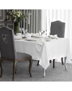 Скатерть Аррика белая 170х300 см Togas