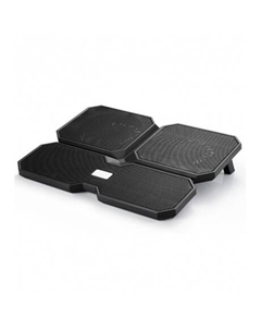 Подставка для ноутбука MULTI CORE X6 (MULTICOREX6) 15.6" (380x295x24мм 24дБ 2xUSB 4x 900г) черный Deepcool