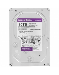 Жесткий диск HDD Western Digital SATA-III 10Tb (WD101PURP) Wd