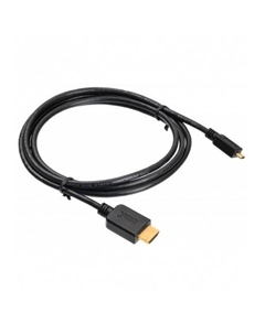 Кабель аудио-видео Buro HDMI (m)-Micro HDMI (m) 1,8м черный (MICROHDMI-HDMI-18)
