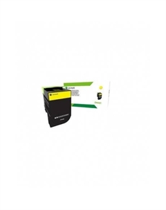 Картридж лазерный Lexmark 80C8SYE желтый