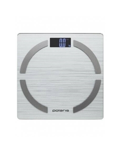 Весы напольные электронные PWS 1886 IQ Home серебрянный Polaris