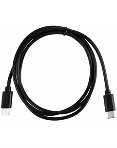 Кабель Buro PD15W USB Type-C (m)-USB Type-C (m) 1м черный