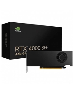 Видеокарта VGA NVIDIA RTX 4000 SFF Ada, 20 GB GDDR6 ECC, mDP 1.4a, PCI Express 4.0 x16 Nvidia