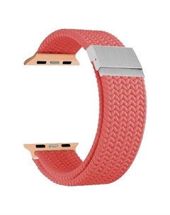 Ремешок на руку Lyambda DSN-18-40-CR плетеный нейлоновый для Apple Watch 38/40/41 mm coral color