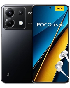 Смартфон Xiaomi POCO X6 5G 12/512GB Black