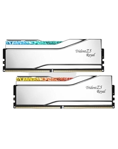 Модуль памяти DDR5 32GB (2*16GB) F5-7200J3445G16GX2-TR5S TRIDENT Z5 ROYAL RGB PC5-57600 7200MHz CL34 1.4V G.skill