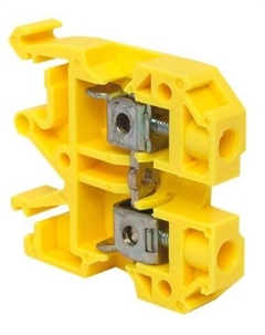 Клеммная колодка plc-jxb-4/35y JXB-4/35 желтая Ekf