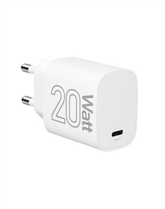 Зарядное устройство сетевое Lyambda LJC-20L-1C 20 Вт, 1xUSB-C, белый