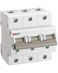 Автоматический выключатель mcb47125-3-25D ВА 47-125 3P 25А (D) 15кА PROxima Ekf